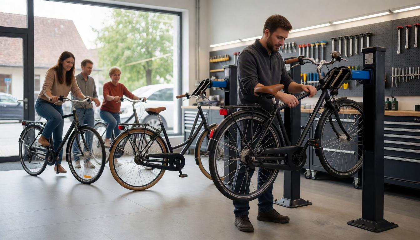 Velo-Service und Reparaturen mit Überblick